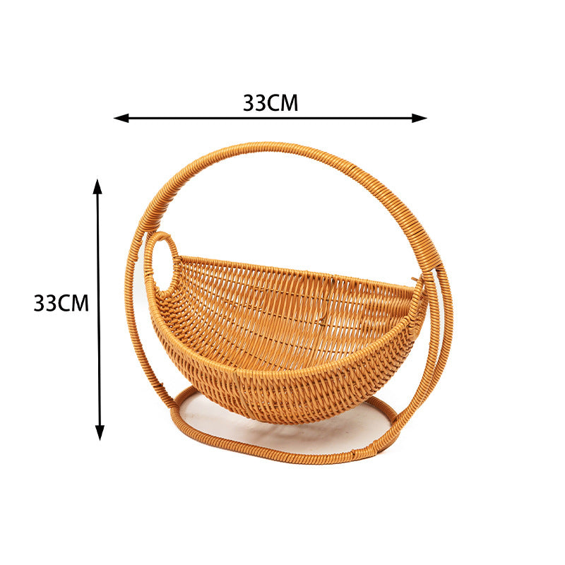 Rattan Cat Bed & House - Waterproof Wicker Cat Cave, Indoor Cat Hammock & Basket Set eprolo