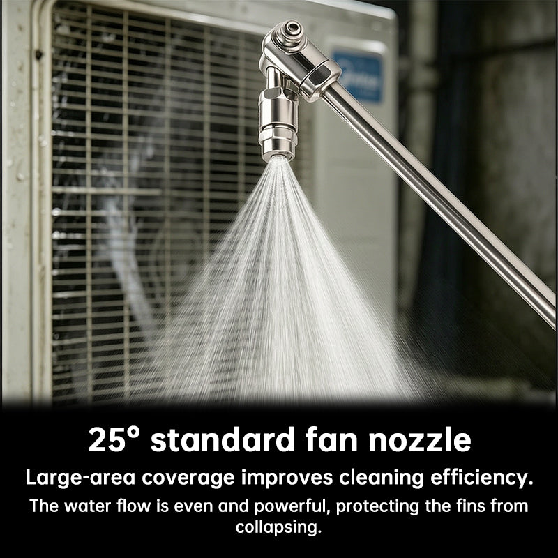 Stainless Steel Pressure Washer Extension Wand, Compatible with Standard High Pressure Washers, with Adjustable Rotating Nozzle eprolo