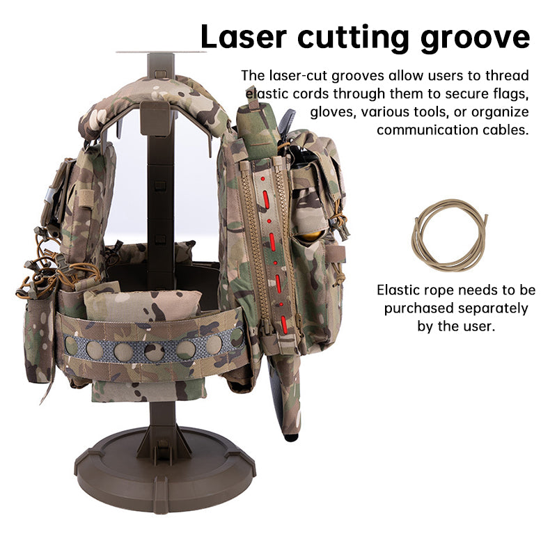 Ferro Style #10 Zipper MOLLE Panel – Tactical Rear Extension for FCPC Plate Carrier eprolo