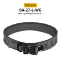 Tactical Two-Layer Battle Belt with Quick Detach Metal Buckle, MOLLE Hunting Combat Waist Belt for Airsoft Gear eprolo