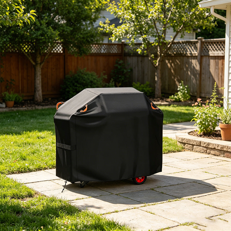 210D Waterproof BBQ Grill Cover, Heavy Duty Windproof Dustproof Cover for Gas, Charcoal, Electric Grills eprolo