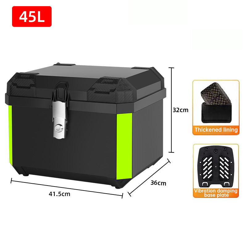45L/55L Motorcycle Top Case, Quick Release Trunk for BMW R1200GS/R1250GS Honda Kawasaki Suzuki eprolo