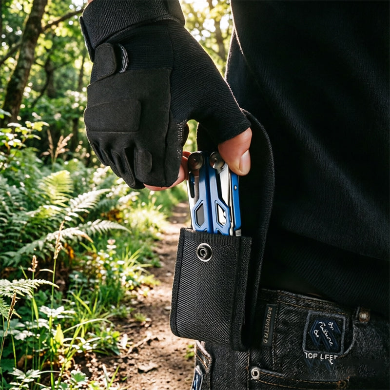 Compact Folding Multi-Tool with Pliers & Blade, Portable Camping & Vehicle Emergency Tool eprolo