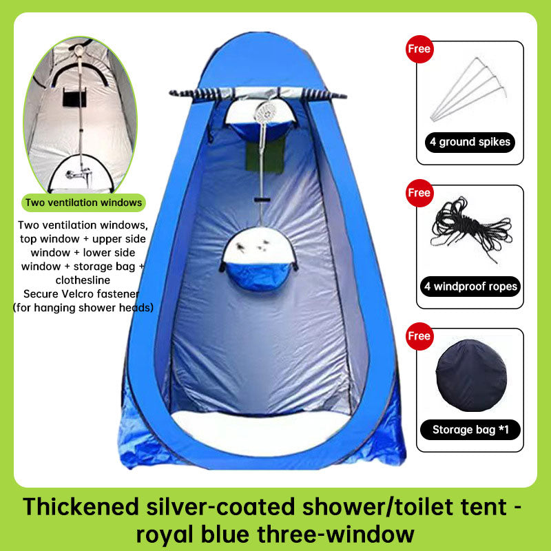 Pop Up Privacy Tent - Instant Outdoor Shower & Portable Toilet for Camping eprolo