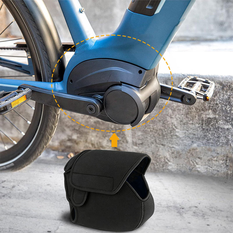 Neoprene Motor Cover for Electric Bikes – Waterproof Dustproof Protection for E-Bike and Off-Road Cycling eprolo