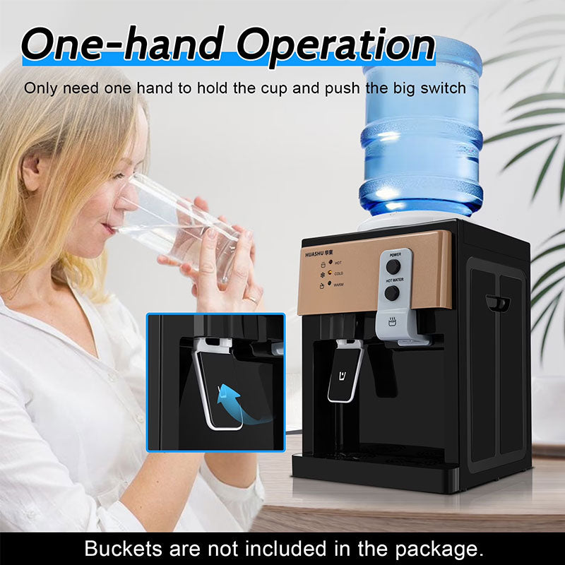 Electric Countertop Water Dispenser 8°C-95°C, Hot Cold Water Cooler for Home Kitchen Office Use eprolo