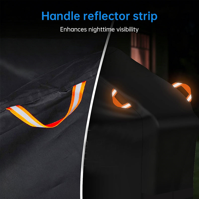 210D Waterproof BBQ Grill Cover, Heavy Duty Windproof Dustproof Cover for Gas, Charcoal, Electric Grills eprolo