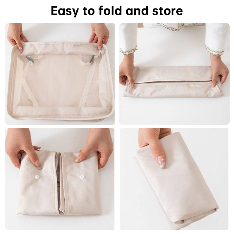 7Pcs Travel Packing Cubes, Luggage Organizer Set with Shoe Bag for Clothes Storage eprolo