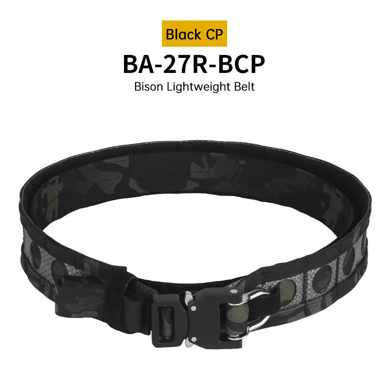Tactical Two-Layer Battle Belt with Quick Detach Metal Buckle, MOLLE Hunting Combat Waist Belt for Airsoft Gear eprolo