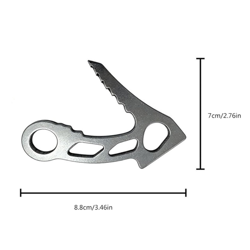 X7AC Pro Series Stainless Steel Hook | Heavy-Duty Gear for Extreme & Sport Climbing eprolo