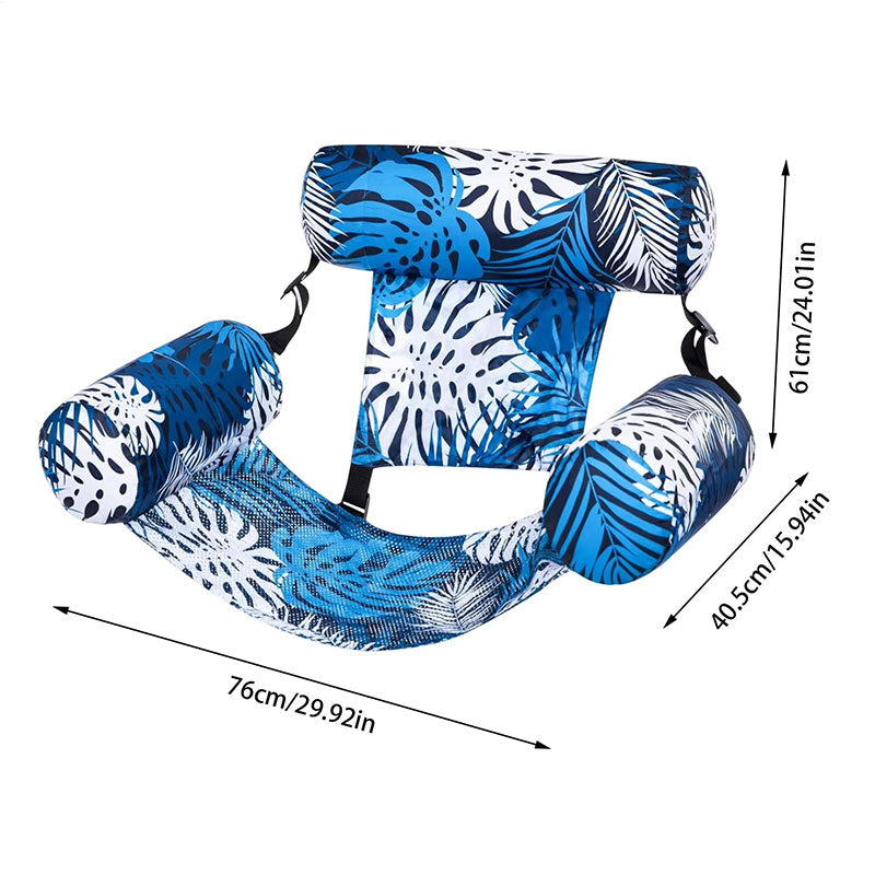 Heavy-Duty Inflatable Pool Hammock Chair, Foldable Floating Water Lounge Bed & Recliner for Adults eprolo