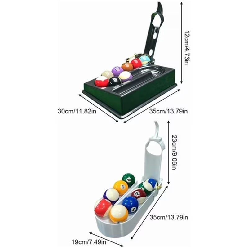 3D Printed Pool Ball Alignment Stand, Portable Snooker Training Aid & Billiard Holder eprolo