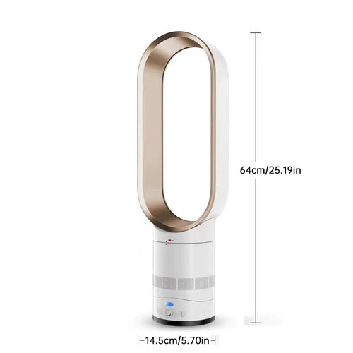 2025 New 16" Bladeless Tower Fan with Remote, Quiet Floor Fan for Home eprolo