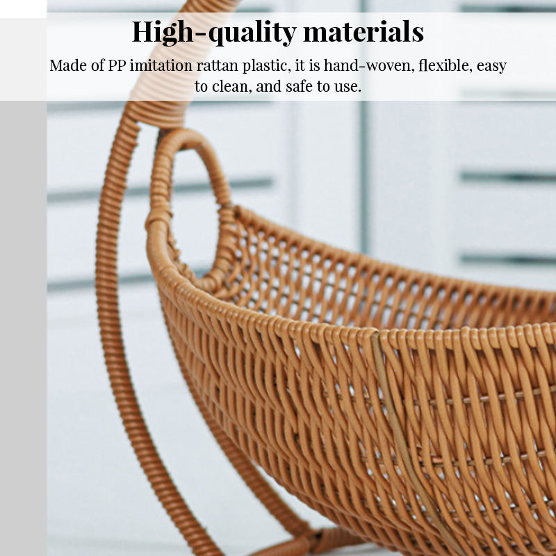 Rattan Cat Bed & House - Waterproof Wicker Cat Cave, Indoor Cat Hammock & Basket Set eprolo