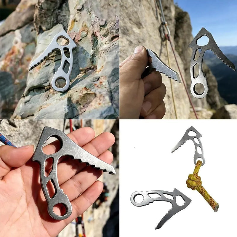 X7AC Pro Series Stainless Steel Hook | Heavy-Duty Gear for Extreme & Sport Climbing eprolo