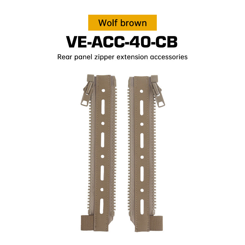 Ferro Style #10 Zipper MOLLE Panel – Tactical Rear Extension for FCPC Plate Carrier eprolo