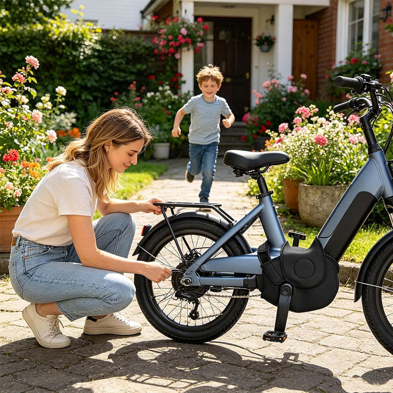 Neoprene Motor Cover for Electric Bikes – Waterproof Dustproof Protection for E-Bike and Off-Road Cycling eprolo