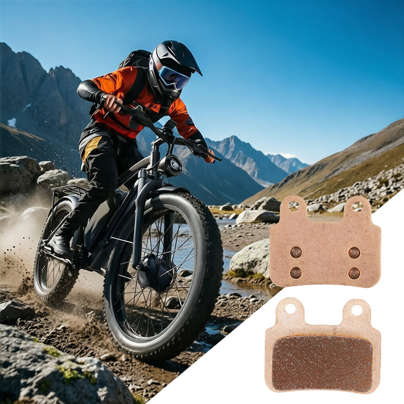 Pair A06F-1 Bicycle Brake Pads for XD-KLBS-DOT4 E-Bike Hydraulic Brakes, Durable Replacement Disc Brake Pads eprolo
