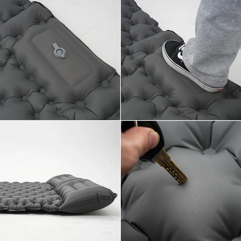 Ultralight Inflatable Sleeping Pad with Pillow - 1-2 Person Camping Mattress eprolo
