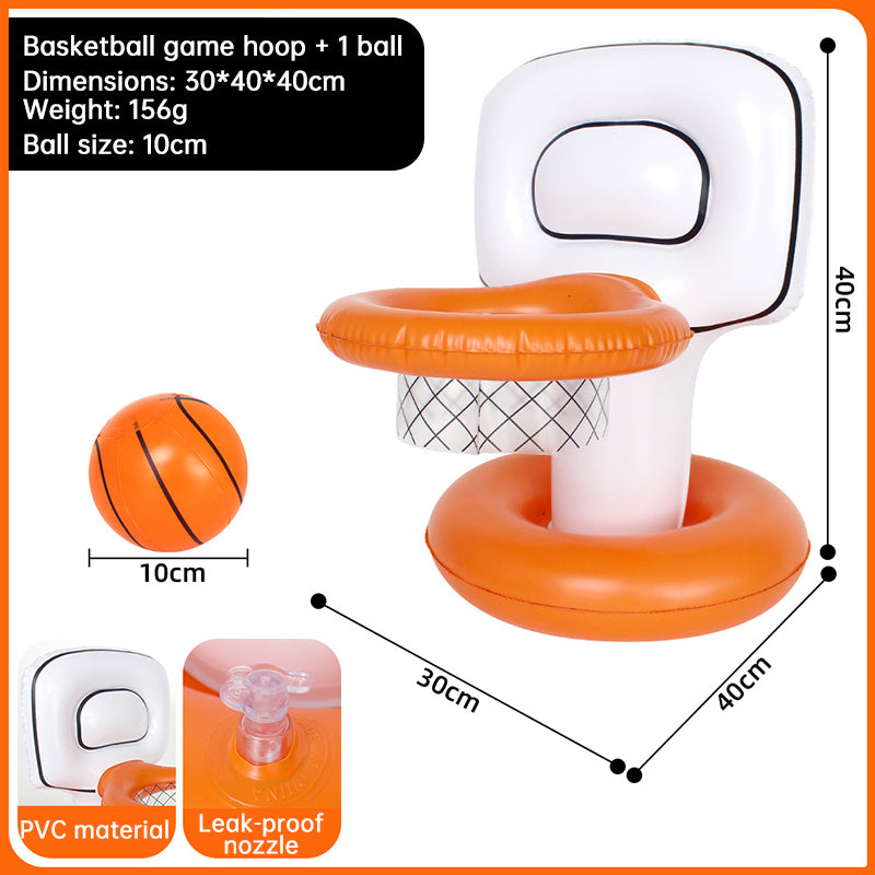 Inflatable Pool Basketball Hoop – Kids Water Party Game & Summer Gift eprolo