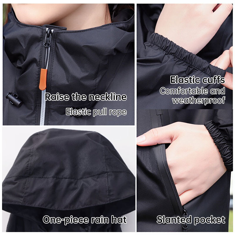 Unisex Ultralight Rain Suit - Lightweight Waterproof Jacket & Pants Set, Summer Outdoor Rainwear for Fishing & Cycling eprolo
