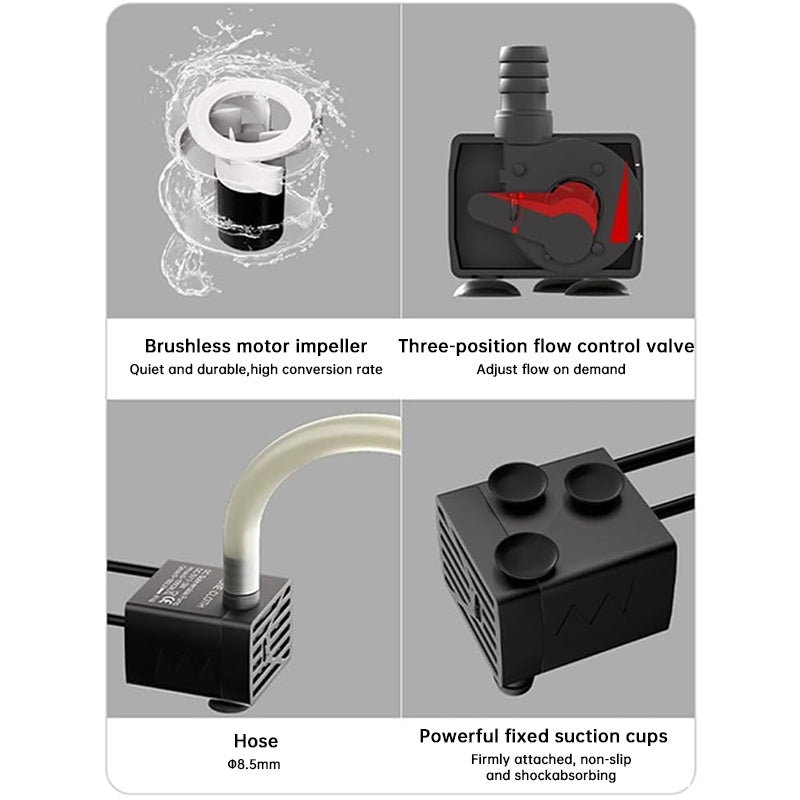 USB 5V Ultrasonic Mist Maker Fogger Pump for Pond, Fountain, Fish Tank & Rockery Landscape Humidifier eprolo