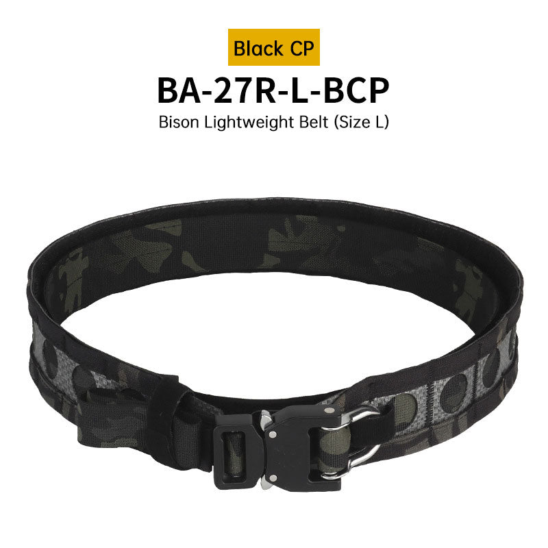 Tactical Two-Layer Battle Belt with Quick Detach Metal Buckle, MOLLE Hunting Combat Waist Belt for Airsoft Gear eprolo