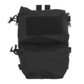 Tactical Back Panel Double General Purpose Pouch for FCPC V5 & Ferro Style Plate Carriers, Molle Utility Storage Bag eprolo