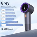 6 Fan Handheld High Speed Fan Mini Portable AC 199 Level Adjustable Personal Cooler for Travel Gym Outdoor eprolo