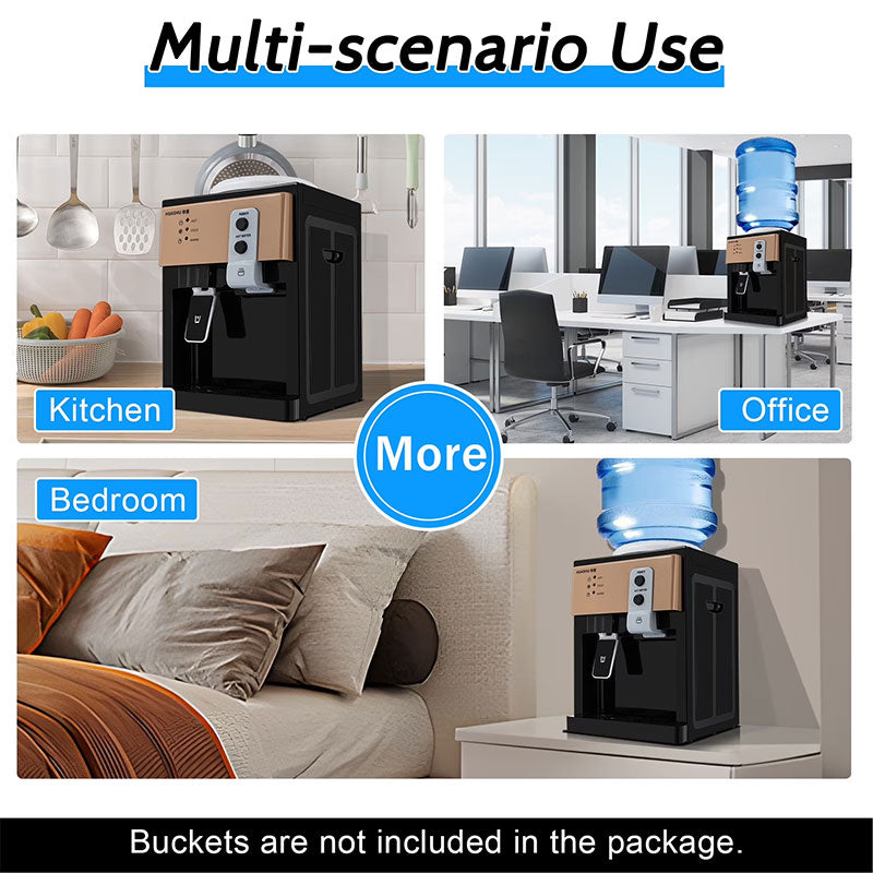 Electric Countertop Water Dispenser 8°C-95°C, Hot Cold Water Cooler for Home Kitchen Office Use eprolo