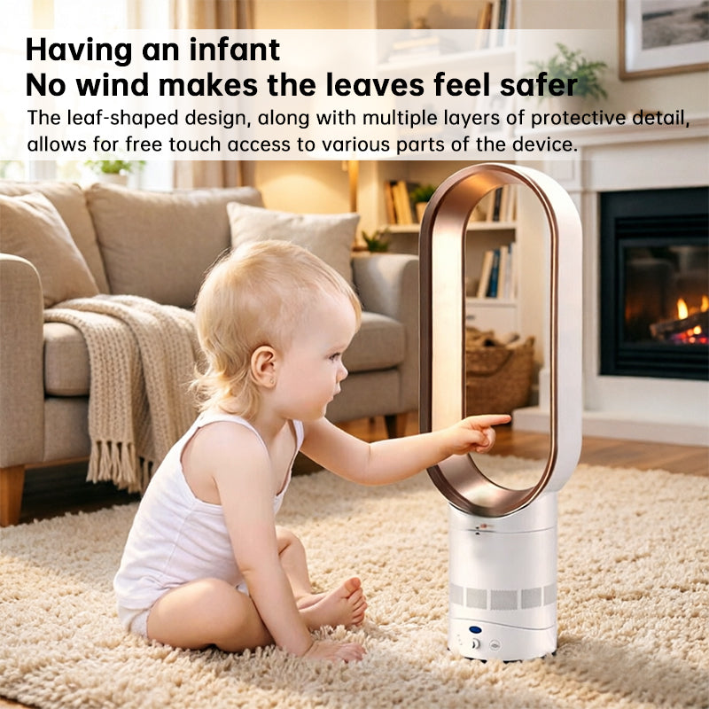 2025 New 16" Bladeless Tower Fan with Remote, Quiet Floor Fan for Home eprolo