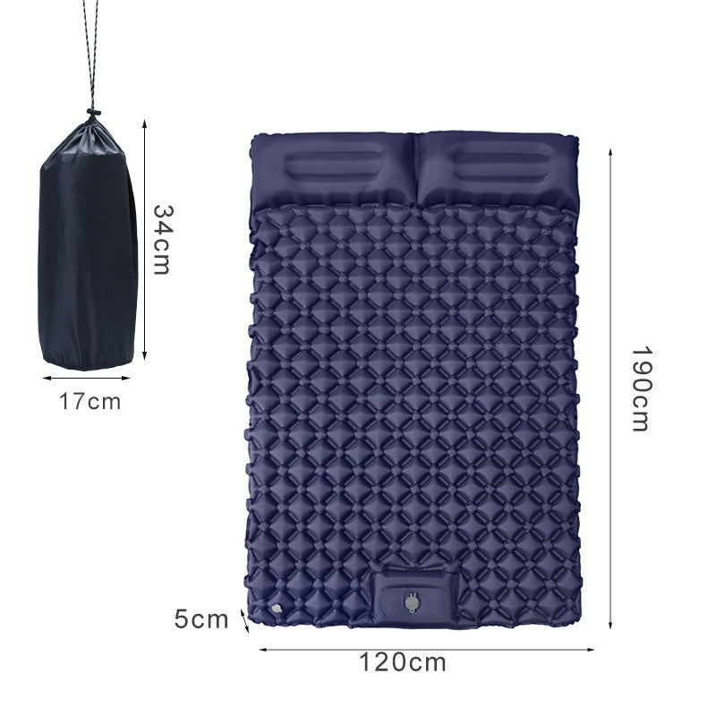 Ultralight Inflatable Sleeping Pad with Pillow - 1-2 Person Camping Mattress eprolo