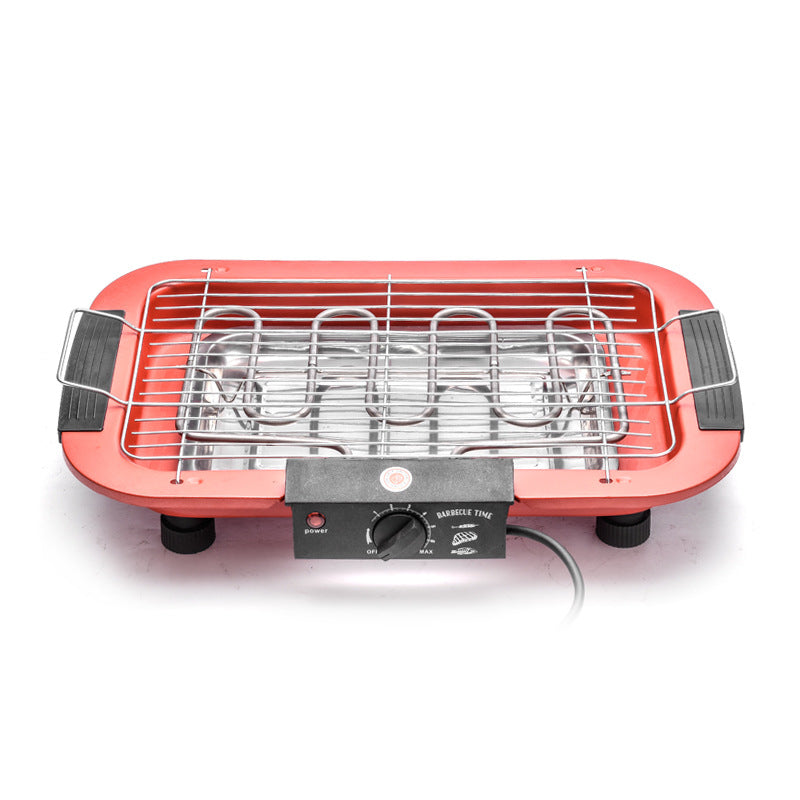 Portable Stainless Steel Electric Grill | 6 Heat Levels | Ideal for Indoor Cooking, Outdoor Camping & Home Parties eprolo