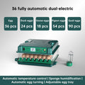24/36 Egg Incubator Fully Automatic, Auto Turner & Temp Control, Dual Power 220V/12V Mini Poultry Hatcher for Chicken Duck eprolo