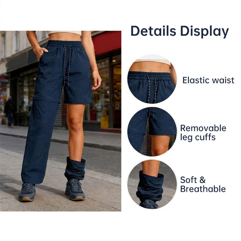 Women's Convertible Hiking Pants - Waterproof Quick-Dry Cargo Trousers with Zip-Off Legs for Camping, Fishing & Travel eprolo