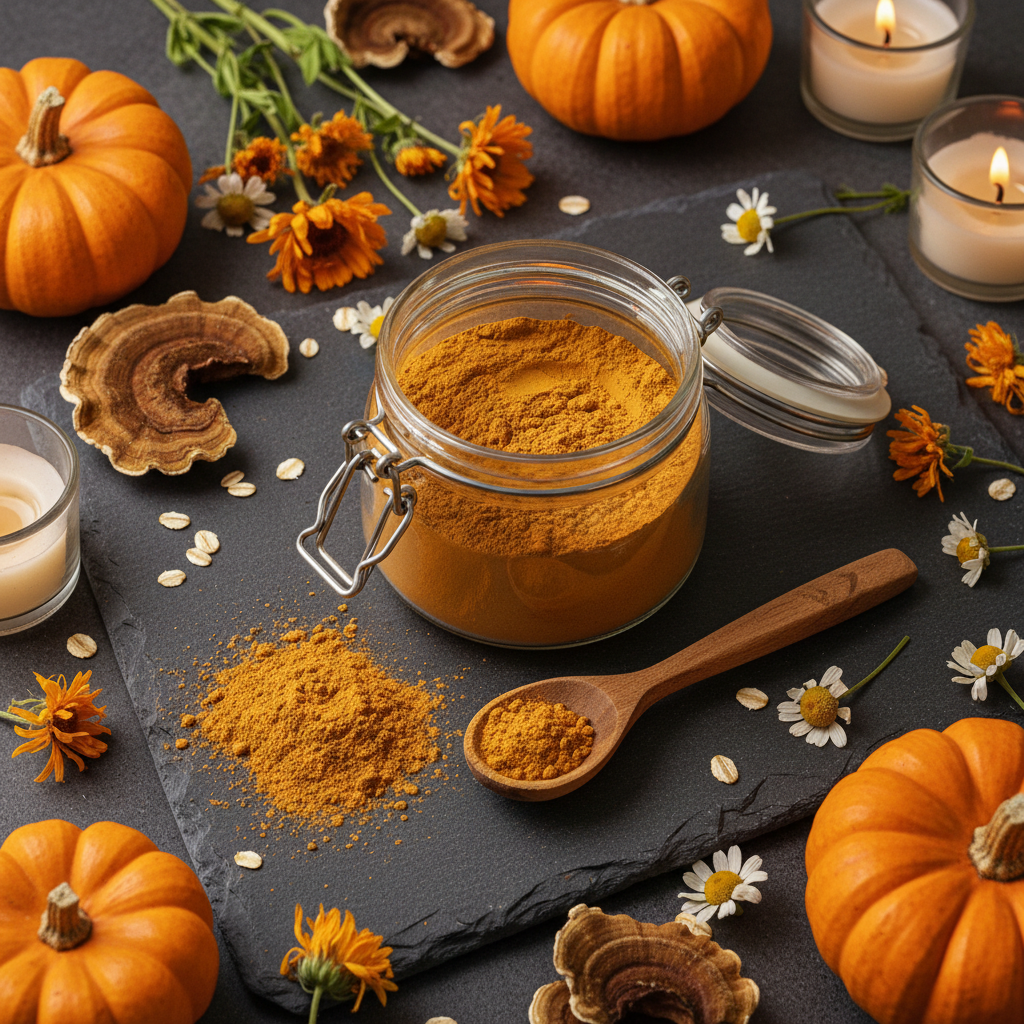 Autumn Glow Pumpkin Facial Mask