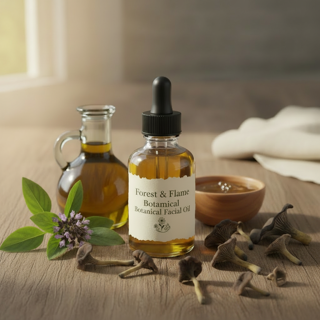 Forest & Flame Botanical Renewal Oil - Winter Chanterelle