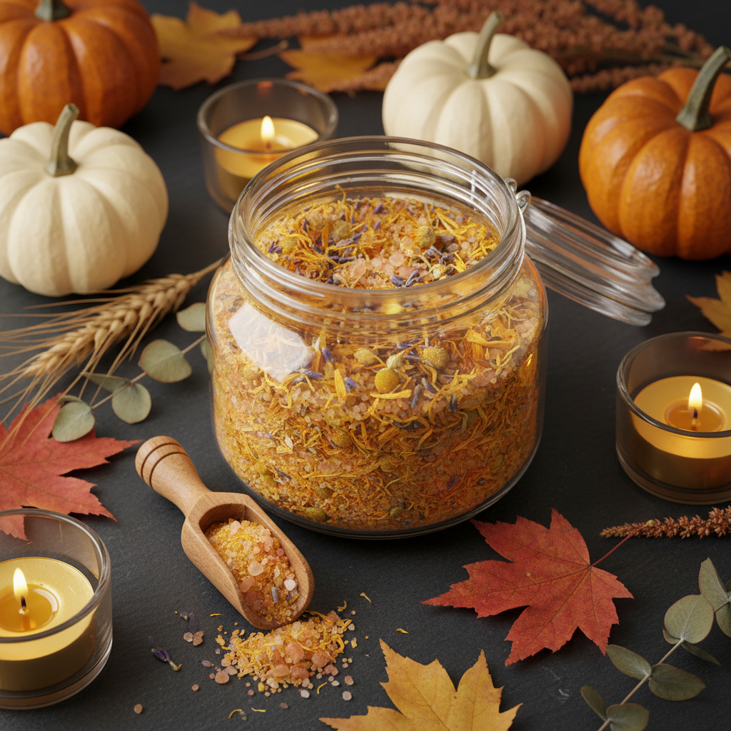 Golden Harvest Pumpkin Bath Soak