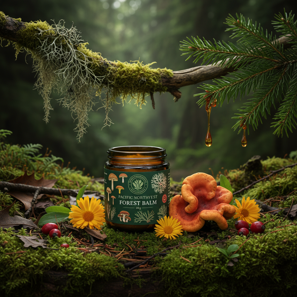 Old Growth Forest Lichen & Lobster Mushroom Balm