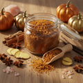 Pumpkin Patch Sugar Polish - Clear Jar