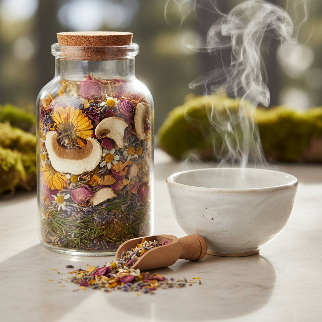 Wild Mushroom Facial Steam Blend
