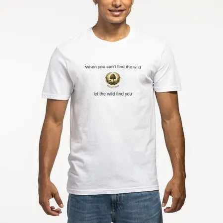 Wild Find. Mushrooms and More Signature Logo T-Shirt Wild Find. Mushrooms and More