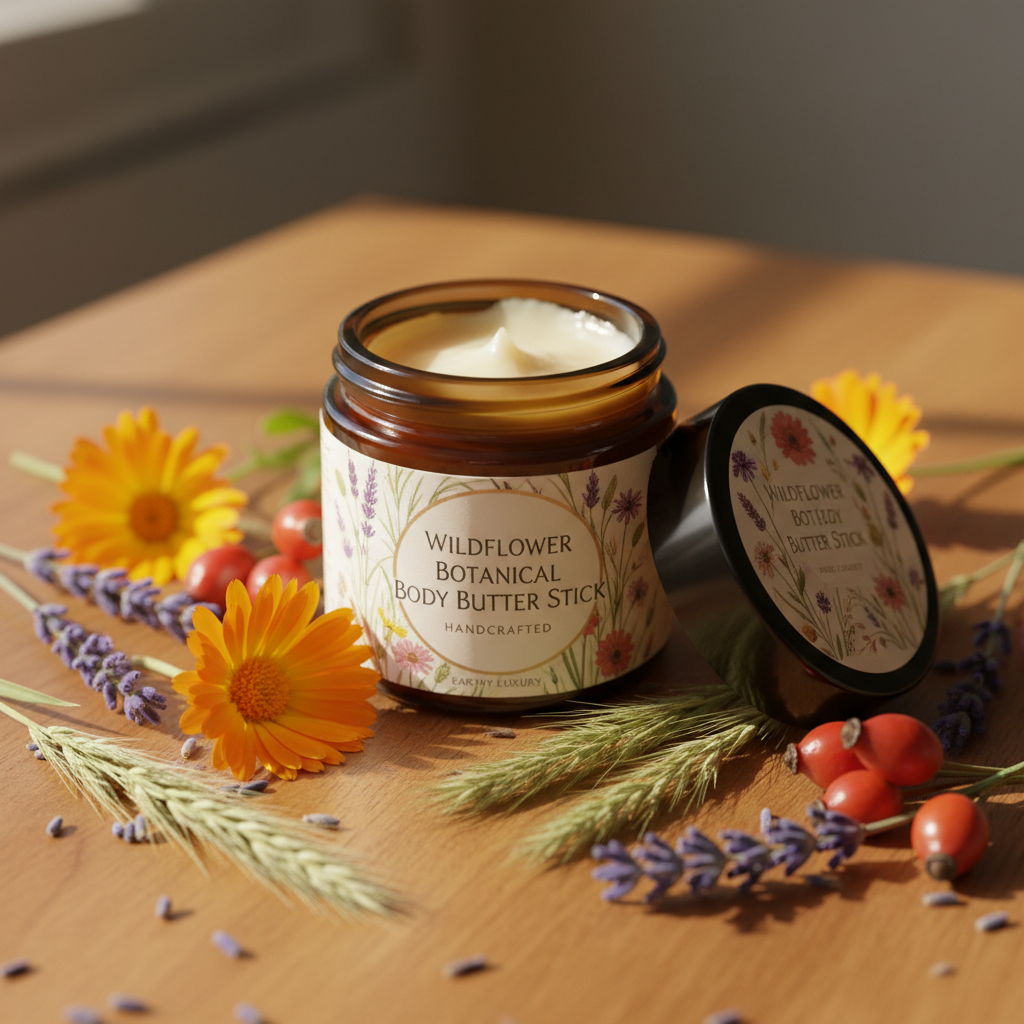 Wildflower Botanical Body Butter - Small Jar